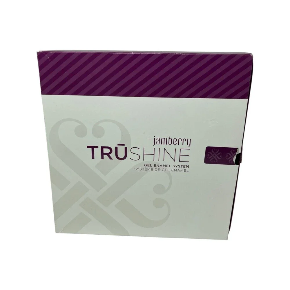 Jamberry TrūShine Gel Enamel System Starter Kit Professional Nail Manicure Set
